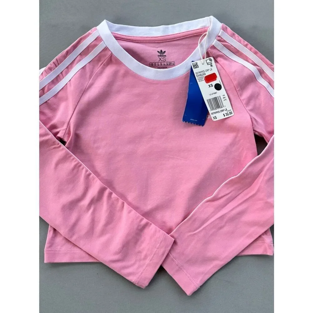 🎉5 for $45🎉 NWT Adidas tshirt top shirt girls size XS